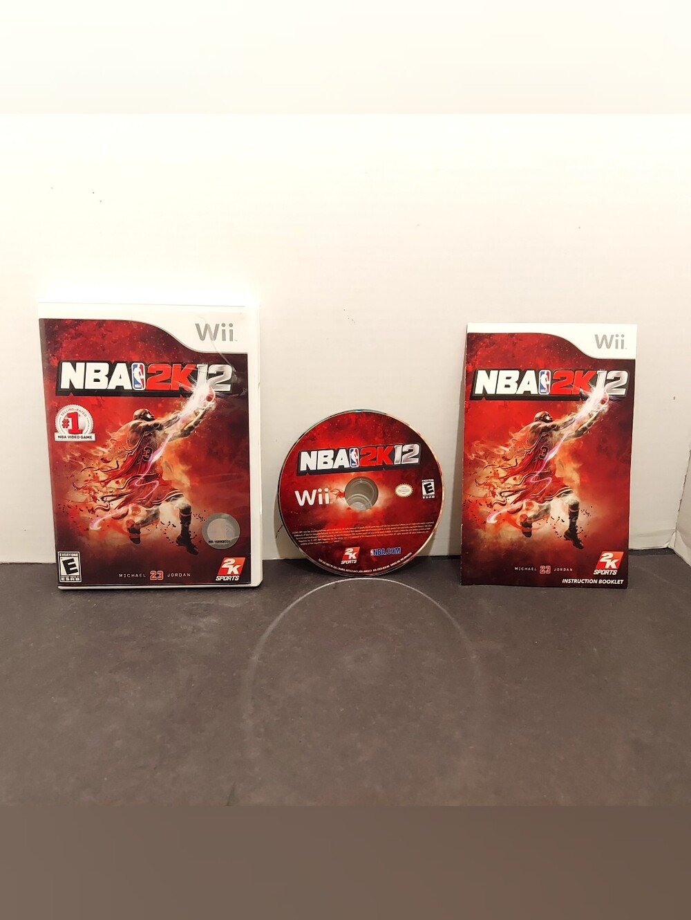 NBA 2k12 For Wii Nba 2k12 wii complete with manual Nintendo Wii Michael jordan